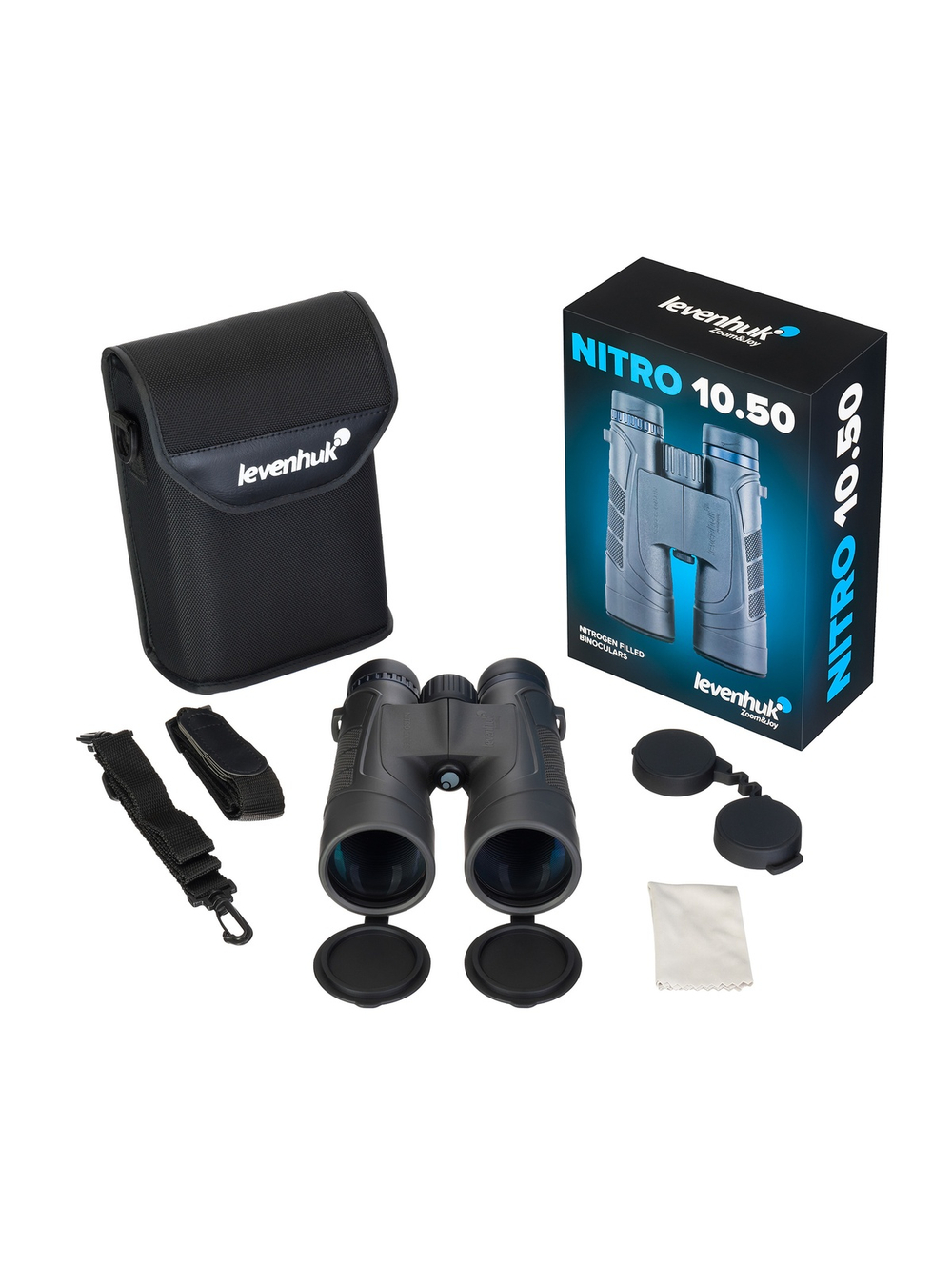 Бинокль Levenhuk Nitro 10x50