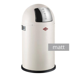 Ведро для мусора 22л Wesco Pushboy Junior матовый песок