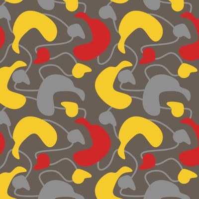 Перчики №1 на коричневом