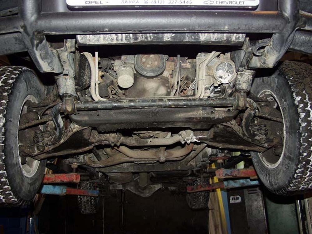 Защита картера Sheriff для Chevrolet Blazer I/II 1982-2001 арт.04.0024