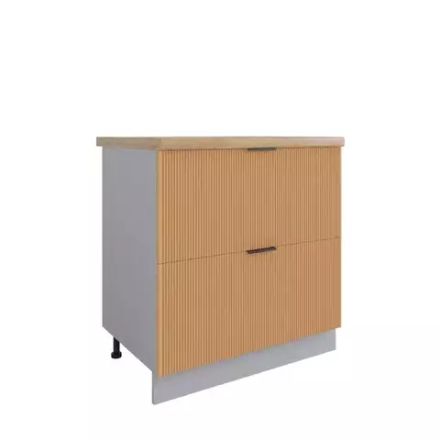 Кухня Модуль СК2 800 Мелисса Горчица Скин