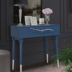 Консоль Арт Колор matte Стайл Сильвер Королевский синий матовый