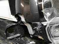 Битая Фара правая Land Cruiser 200 15-21 LED Black