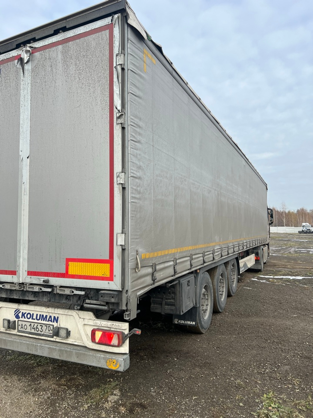 KOLUMAN S Полуприцеп шторный S-3 (длина 13,6 м.)