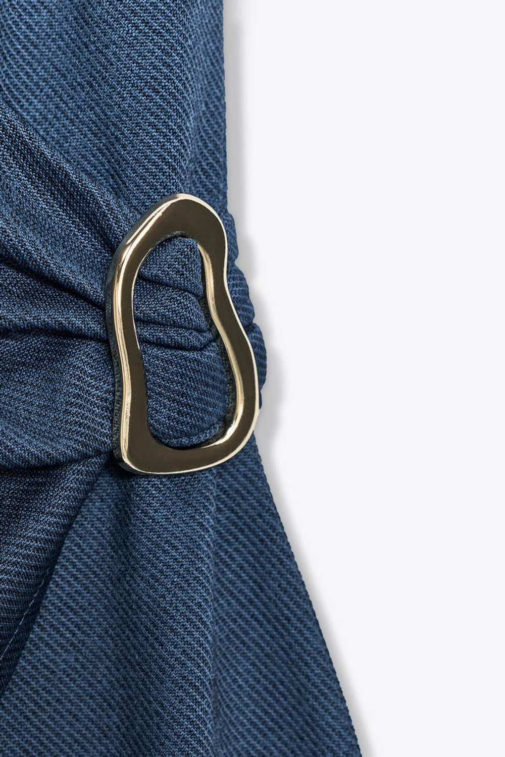 ZARA ПЛАТЬЕ МИДИ БЕЗ РУКАВОВ, ИНДИГО