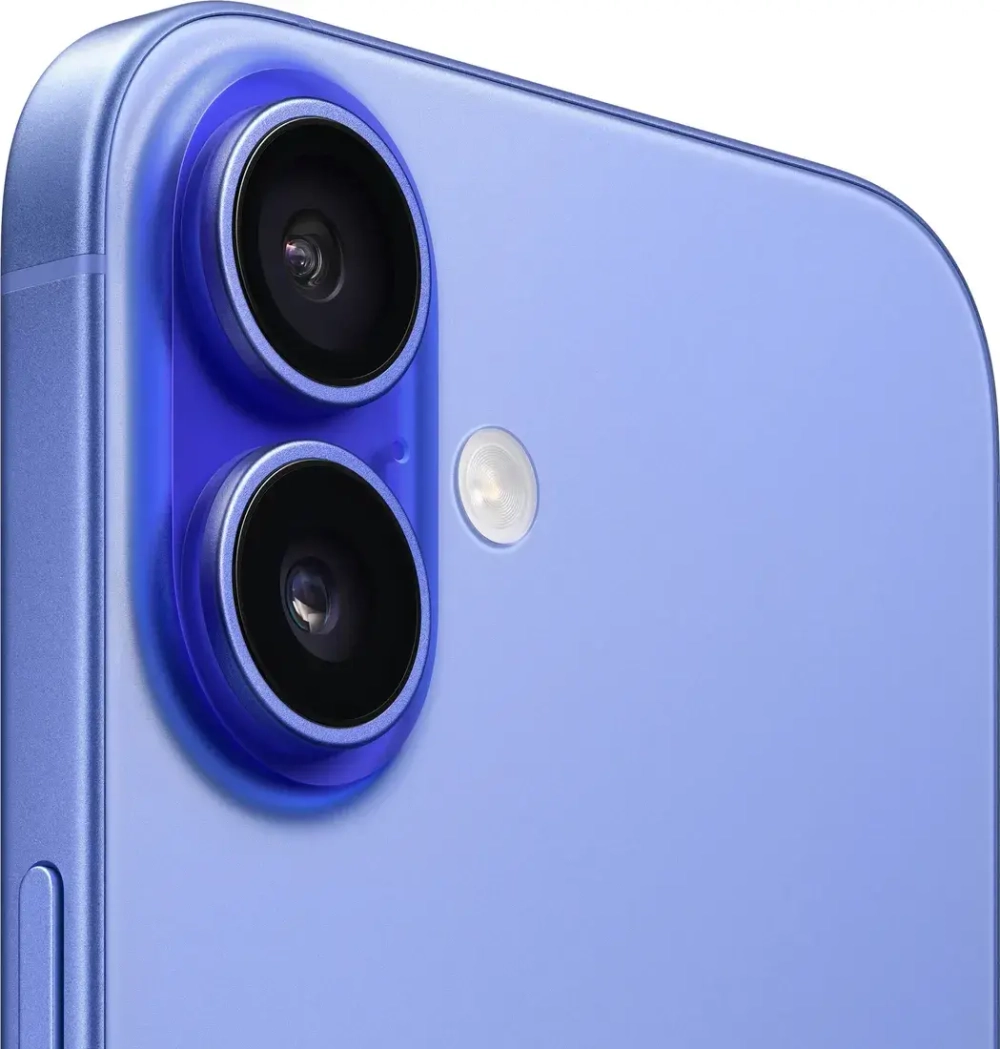 Смартфон Apple iPhone 16 128 ГБ Ультрамарин