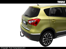 Фаркоп Brink (Thule) 580500 для Suzuki SX4 (2013 - )(паспорт и сертификат в комплекте)(без электрики)