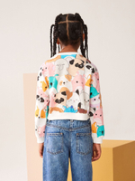 Толстовка для девочки Next K88-526, Молочный