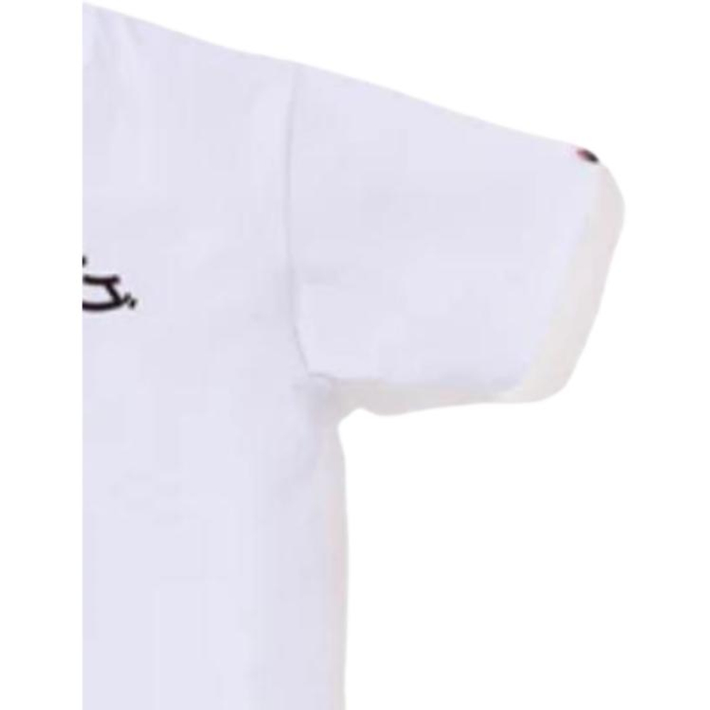 A Bathing Ape Katakana Milo Crossbone Tee белый