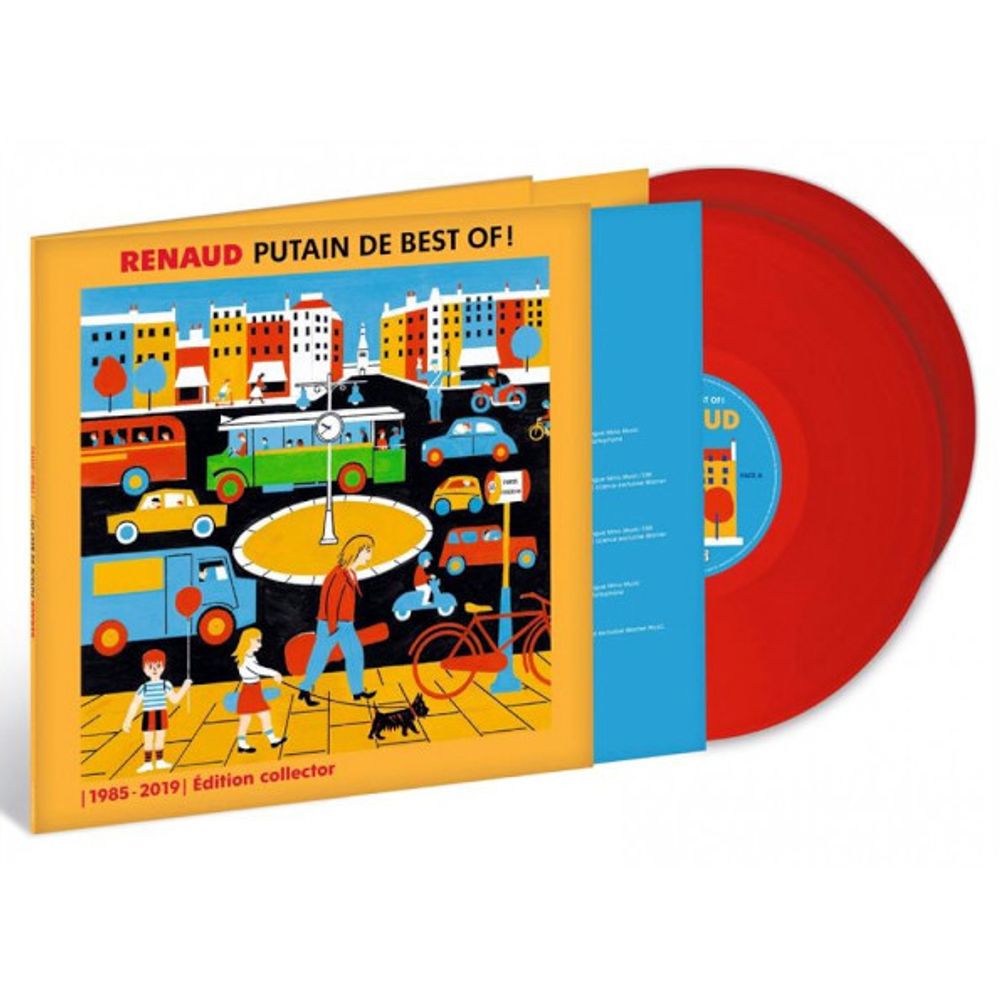 Renaud / Putain De Best Of! 1985-2019 (Limited Edition)(Coloured Vinyl)(2LP) Renaud / Putain De Best Of! 1985-2019 (Limited Edition)(Coloured Vinyl)(2LP)