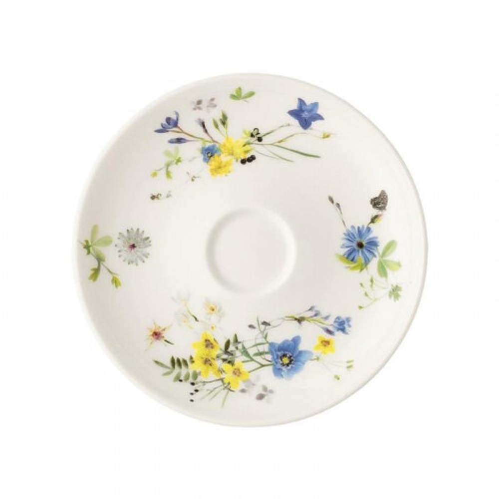 Блюдце для экспрессо Rosenthal Brillance Fleurs des Alpes 21 cm