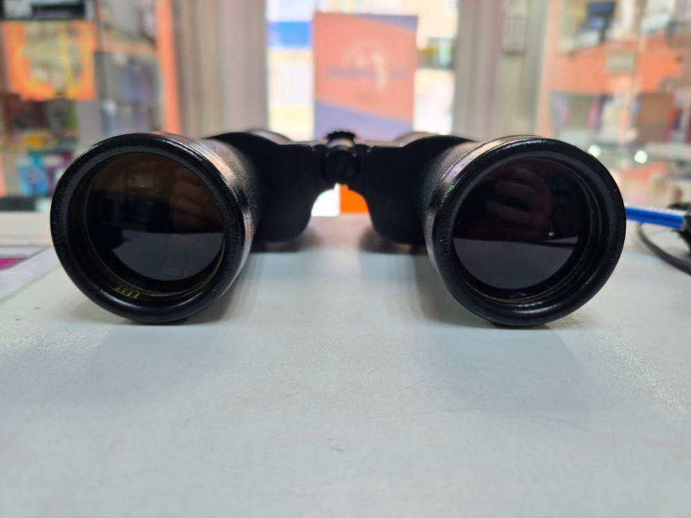 Бинокль БПЦ 10х50 Sotem светосильный прибор (Кож.сумка,кож.ремешки)