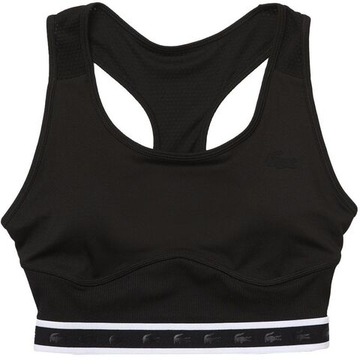 ТОП теннисный Lacoste SPORT Women's Racer Back Sports Bra - черный