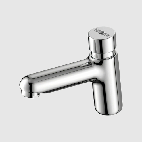 Кран с таймером для раковины или столешницы латунь ESSENTIALTEMP 07410.N глянцевый