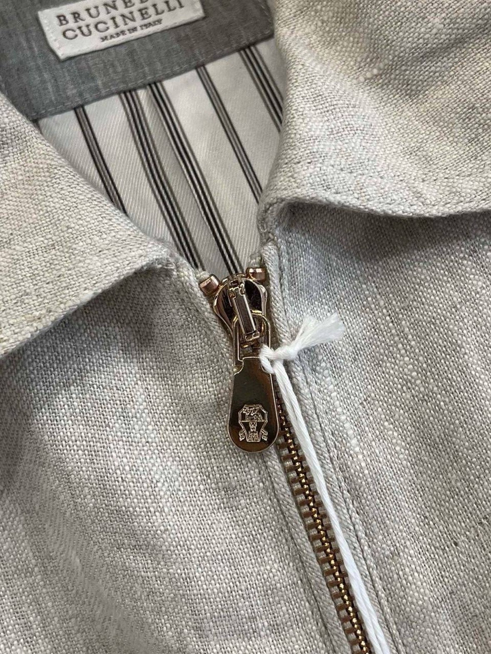 Льняная куртка Brunello Cucinelli
