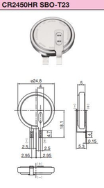 Элемент питания CR2450HR SBO-T23 Maxell
