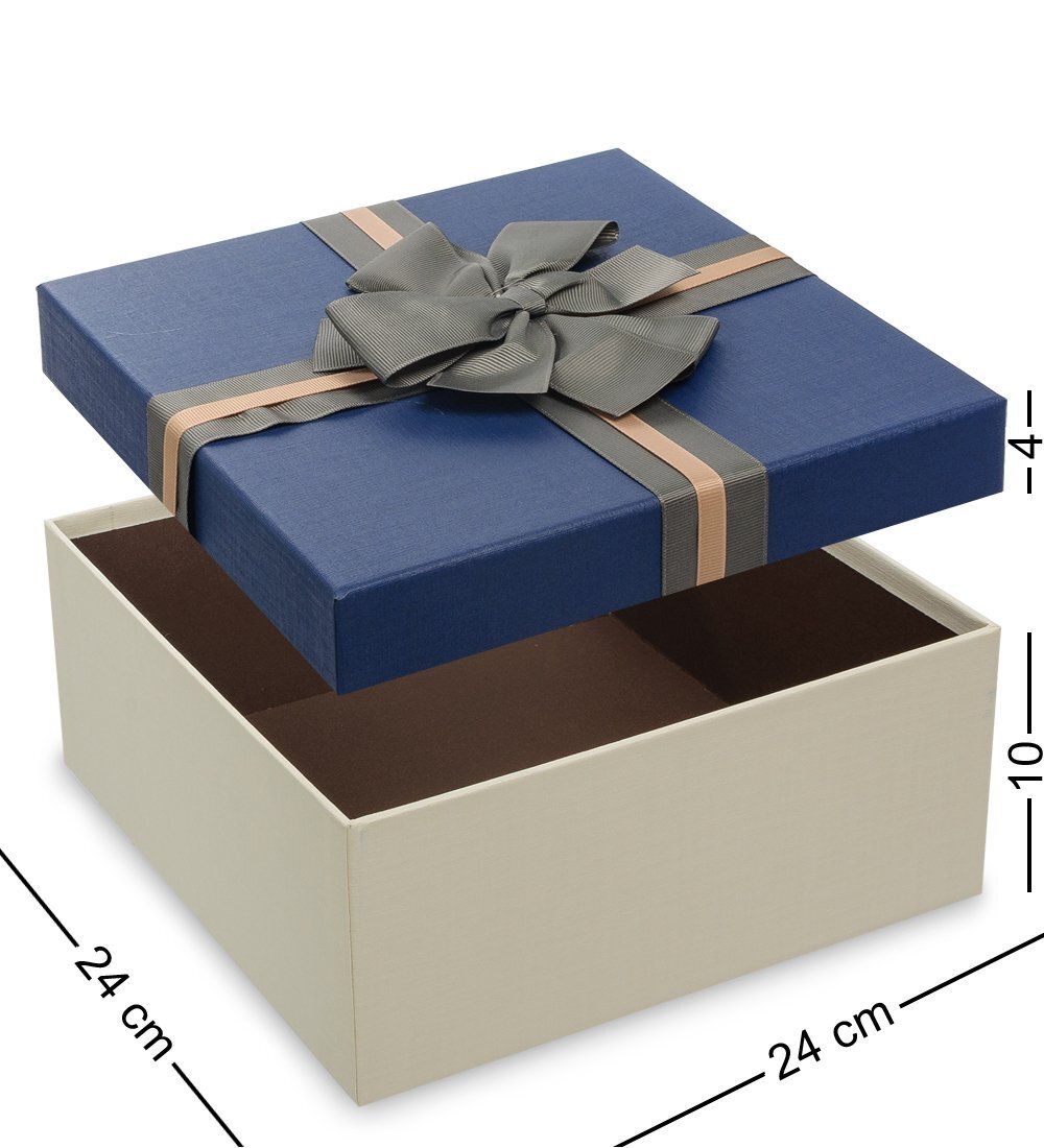 Packing Symphony WF-80-A Набор коробок из 3шт «Квадрат» цв.беж./син.