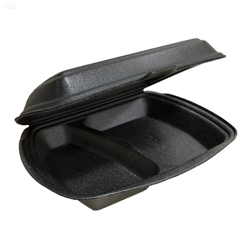 Ланч-бокс ЛБ MAX-2 Эко (250*195*68) ЧЁРНАЯ 100шт/упак