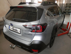 Фаркоп оцинкованный Galia S141C для Subaru Outback 2021-(паспорт и сертификат в комплекте)(без электрики)