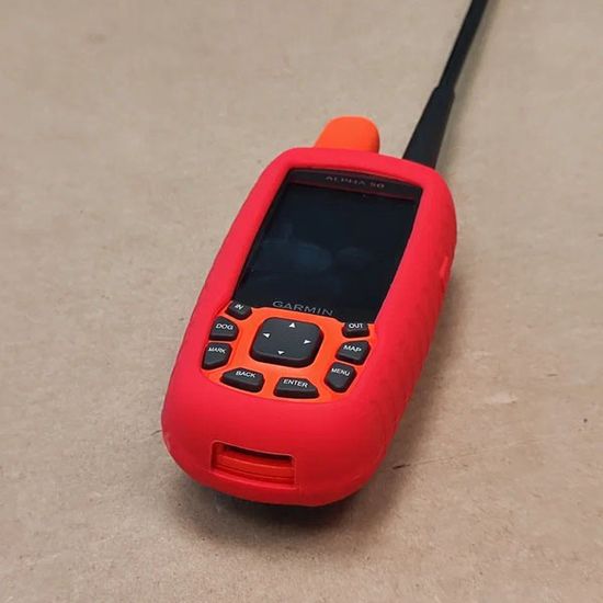 Чехол Garmin Alpha 50 / Astro 320 силикон (красный)