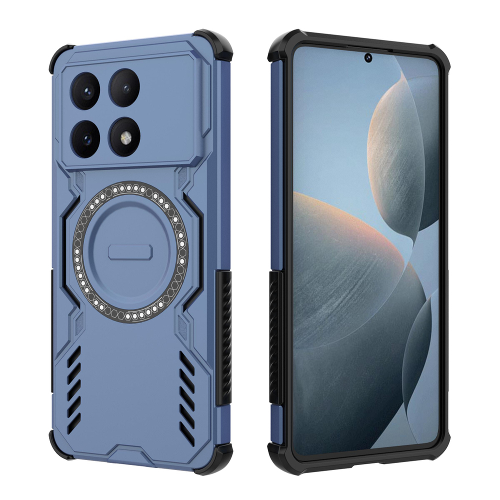 Защитный чехол Space Shell Magnetic Case для Poco X6 Pro 5G