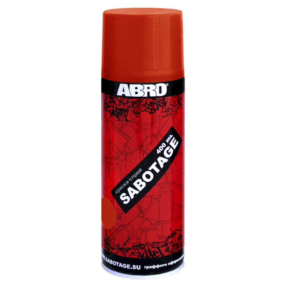 Краска-спрей Sabotage Abro красн 400 мл