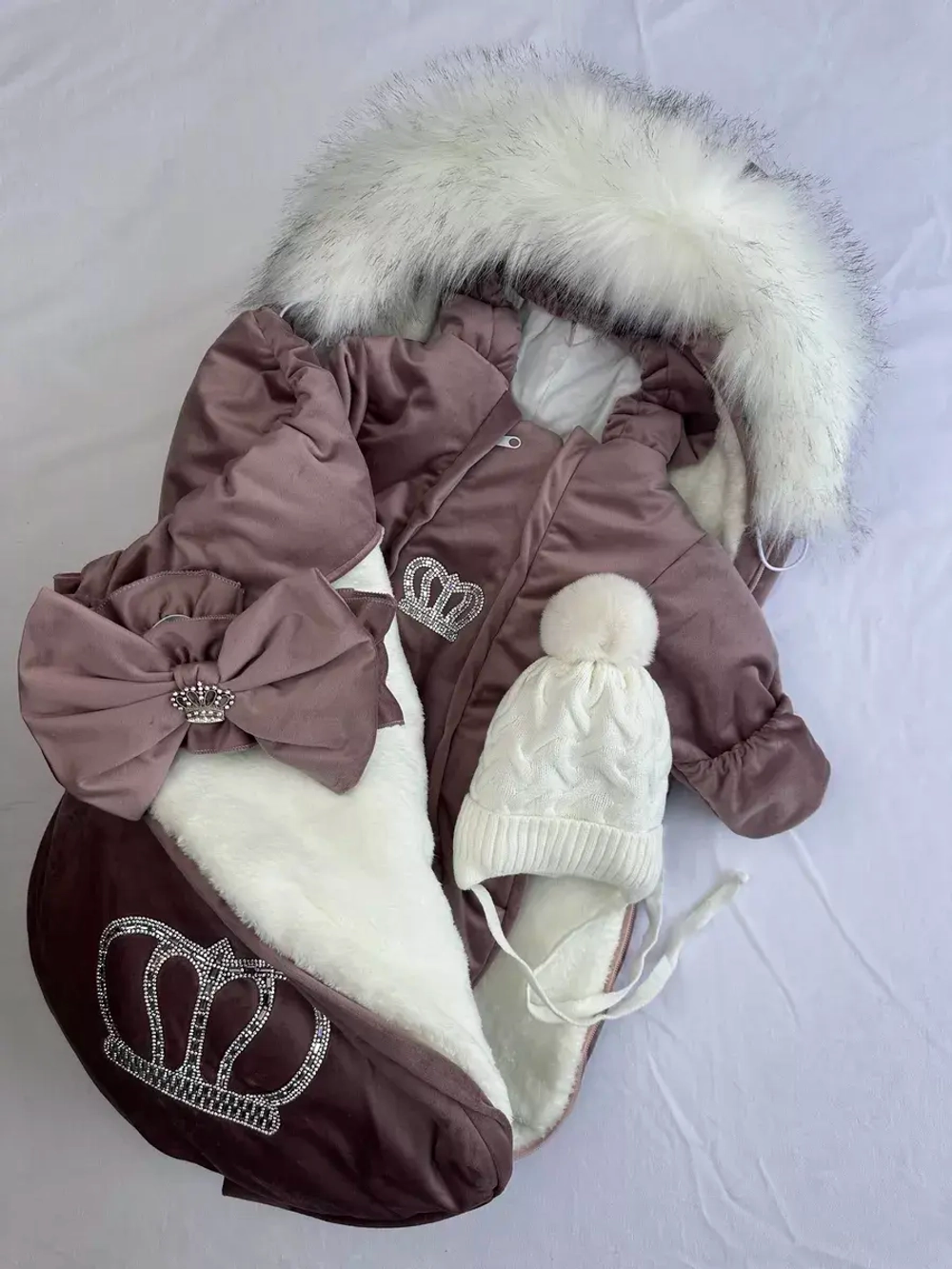 Конверт на выписку зима