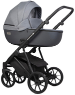 Детская коляска Riko Basic Montana Plus X 3 в 1 40 Graphite (графит+серый)