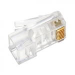 RJ-45 (gold) коннектор с позолоченным покрытием (упаковка 100 шт.)