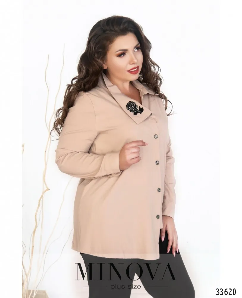 Рубашка 131-беж Minova