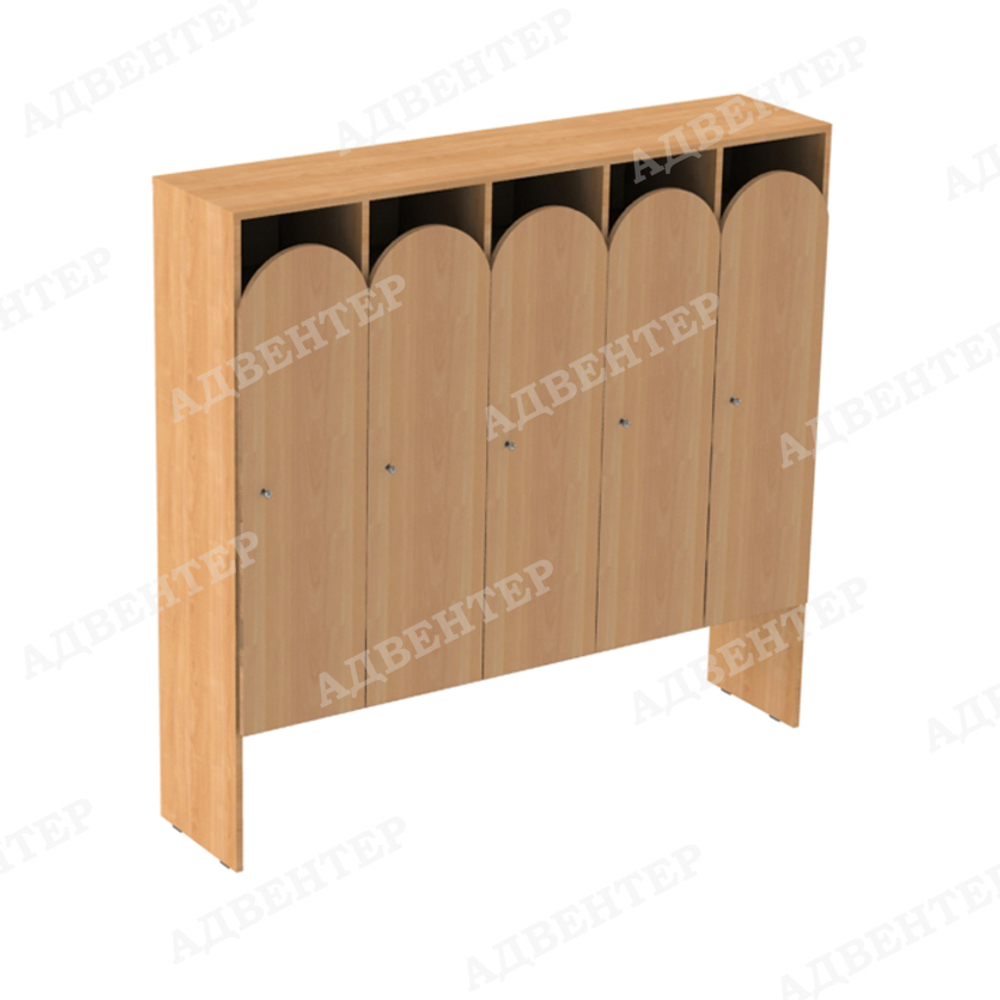 Шкаф детский для одежды 5 СЕКЦИЙ