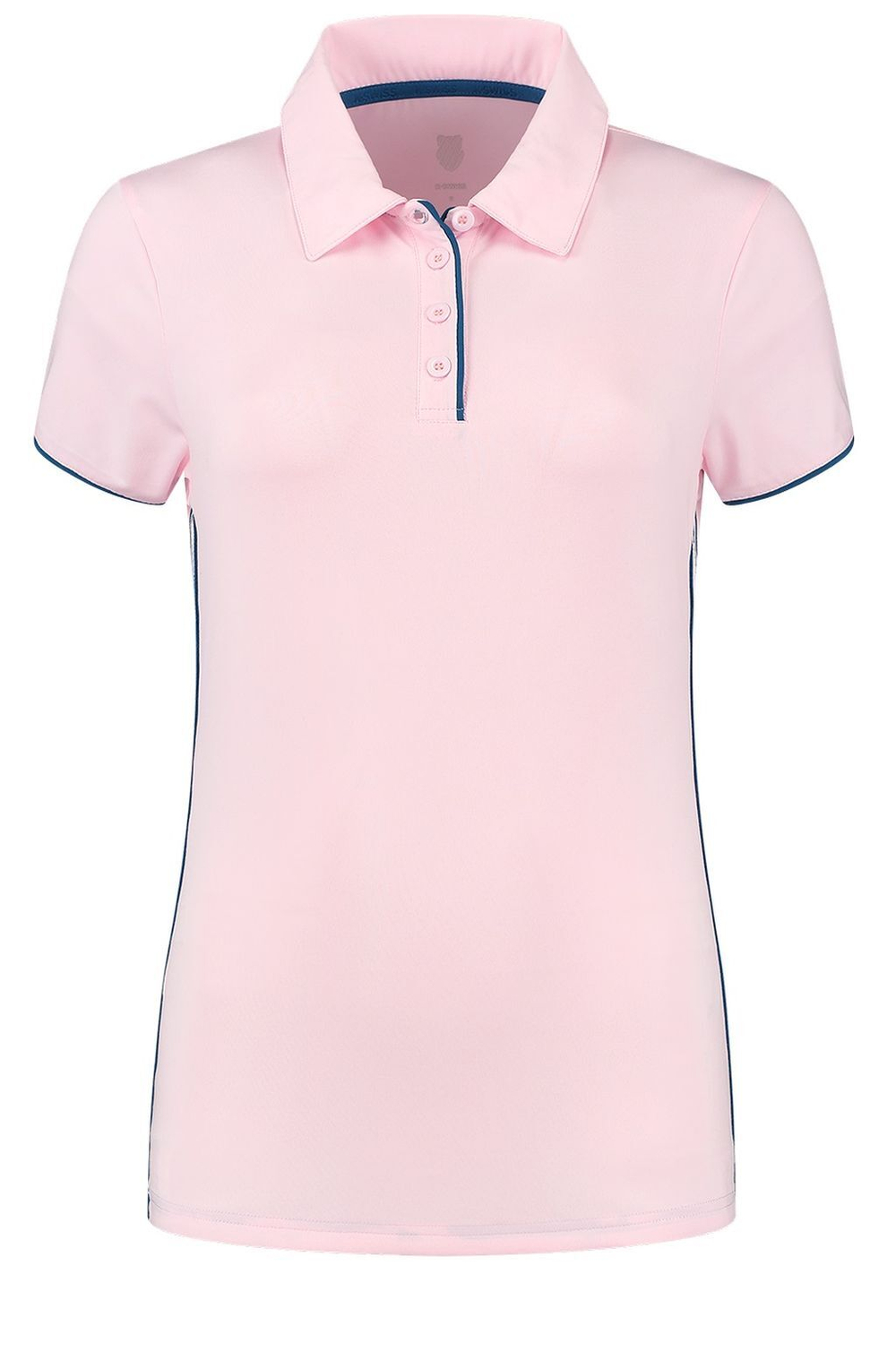 Женская теннисная футболка K-Swiss Tac Hypercourt Polo 4 - Розовый