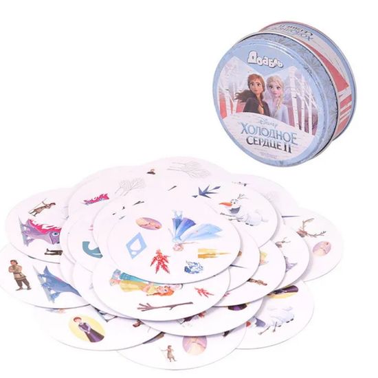 Настольная игра Доббль Холодное сердце 2