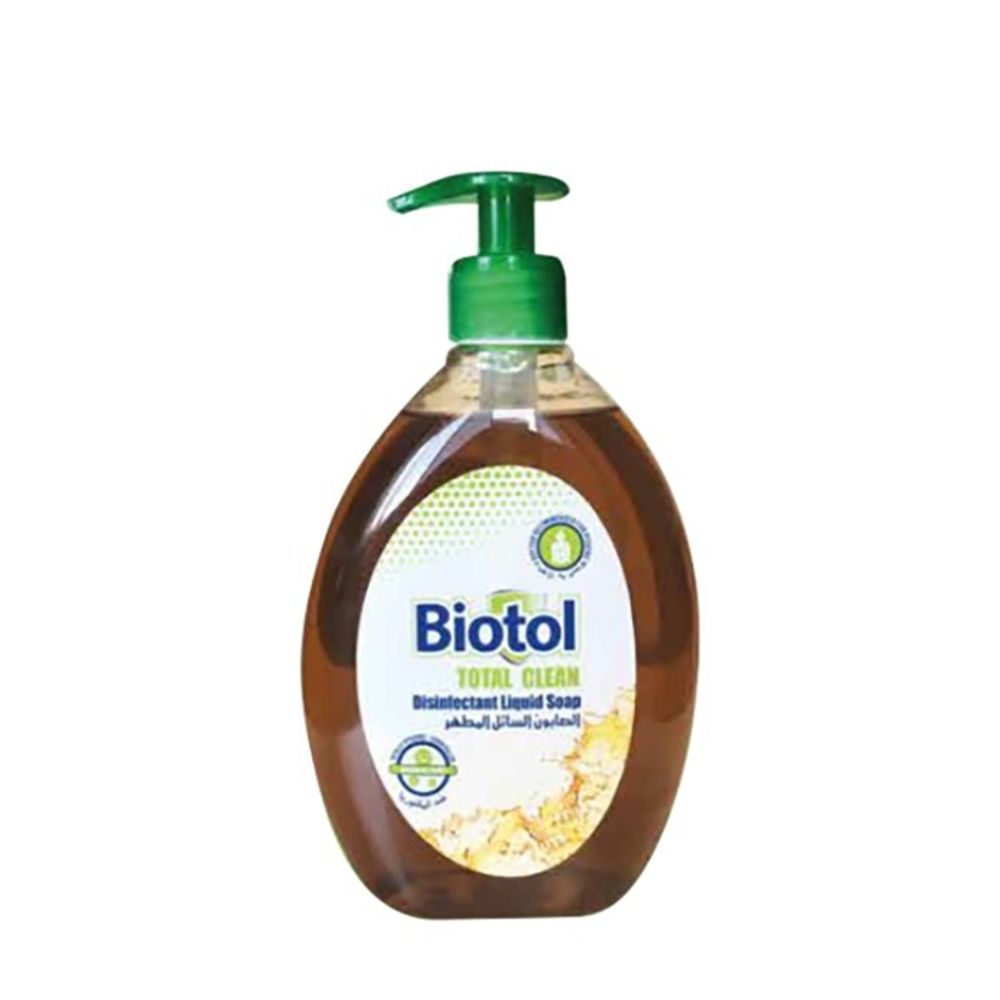 Жидкое мыло торговой марки BIOTOL Total clean 500 мл