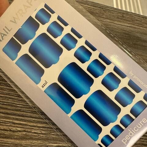 ПЛЕНКИ NAIL WRAPS AZUL (PED)