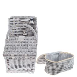 GAEM Корзина для пикника на 4 персоны, L45,5 W30,5 H41 см