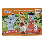 Игра-головоломка 80эл. "Буратино. Союзмультфильм" 4630395045797 (Умные игры)