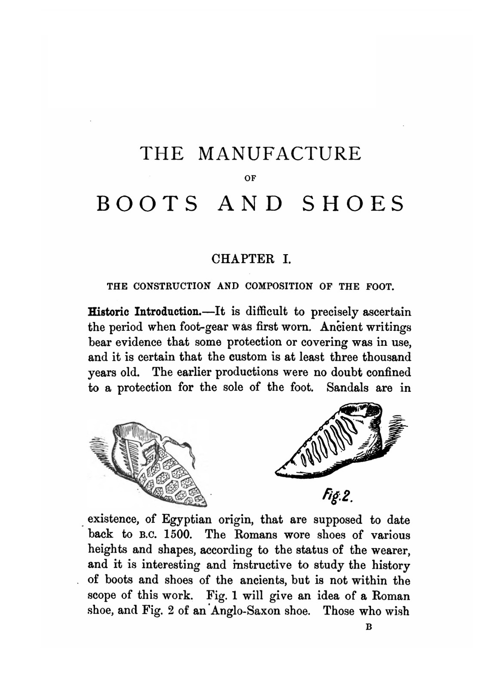 The manufacture of boots and shoes. being a modern treatise of all the processes of making and manufacturing footgear | F.Y. Golding