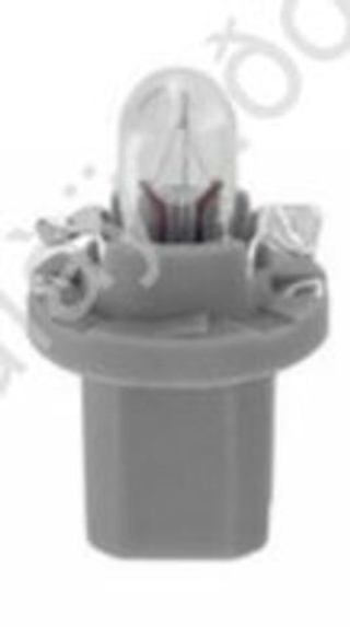 Автолампа  W 24-W 1,2W (R1,2 W) (BAX8.5d) Grey Osram с патроном #2741MF ORIGINAL