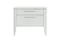 Тумба прикроватная Type 2 ящика ширина 60 см (белый)