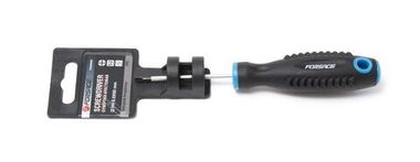 Отвертка крестовая магнитная ''Profi''S2 PH0.0х60мм, на пластиковом держателе Forsage F-70300060