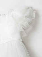 Платье из фатина с пышной юбкой "Тофу"