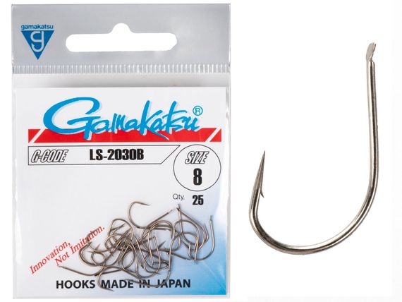 Крючки Gamakatsu LS-2030B HOOKS BRONZE разм. 08 25шт.