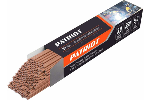 Электроды сварочные ЭР 46 (3х350 мм; 5 кг) Patriot (1165) 605012221