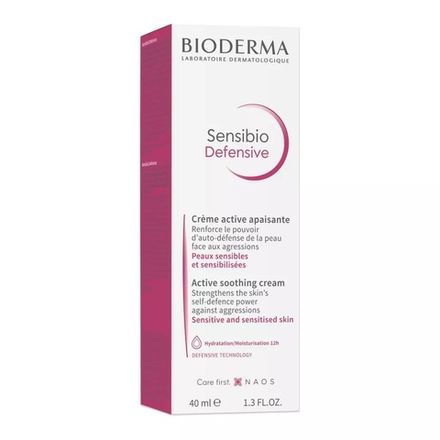 Bioderma Sensibio Defensive Легкий крем для чувствительной кожи, 40 мл