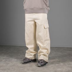 Брюки SHADOW CARGO WIDE, молочный