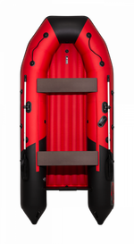 Таймень NX 3600 НДНД PRO красный-черный + PARSUN T 9.9 (15) BMS (комплект лодка + мотор)