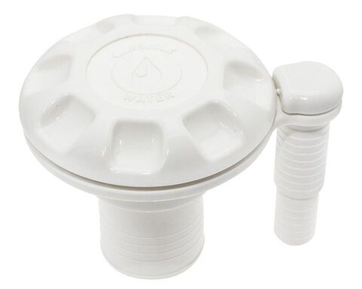 Палубная горловина с вентиляцией, "water", белая (10262913)