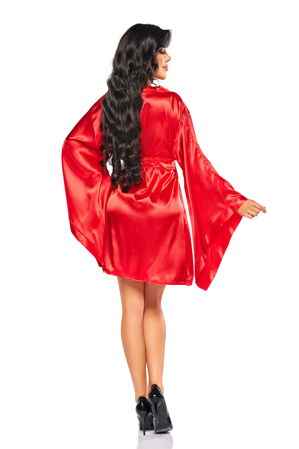Samira peignoir Red Beauty Night