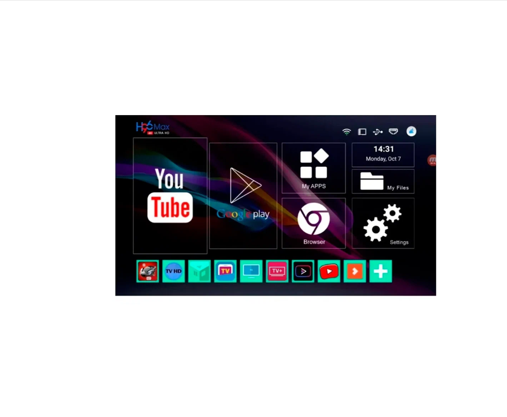 Смарт приставка Smart TV Box H96Max (4+32Гб) Android